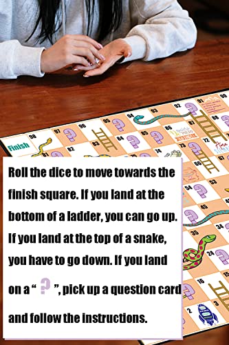 Spanish Conversational Snakes&Ladders Juego de Mesa miniatura 6