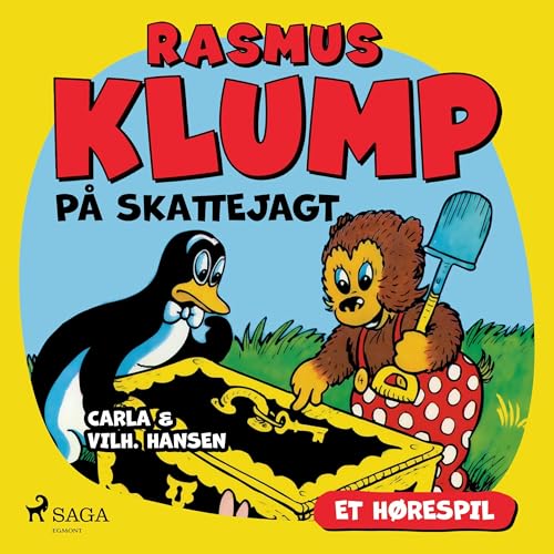 Rasmus Klump på skattejagt Audiolibro Por Vilhelm Hansen, Carla Hansen arte de portada