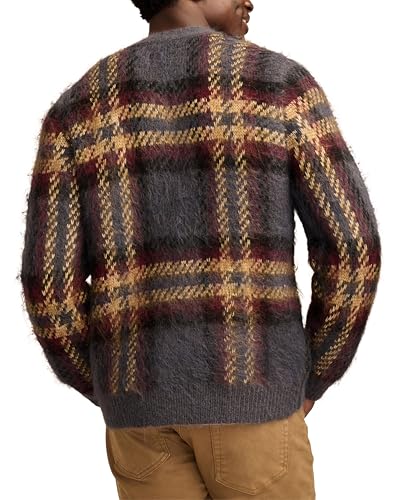 Lucky Brand Men's Jacquard Brushed Cardigan2