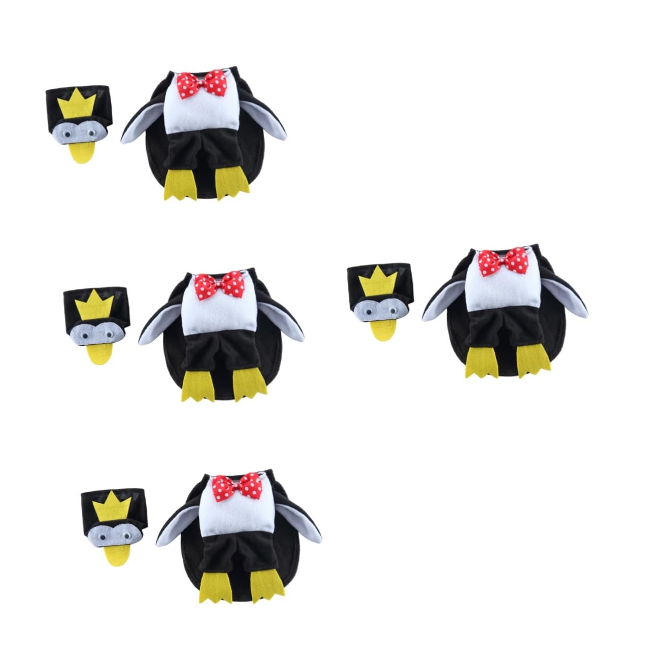 Costume de pingouin pour chat cape confortable Milisten animaux Halloween