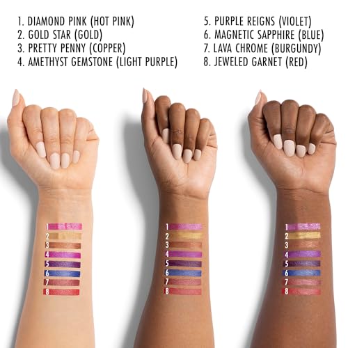 Black Radiance 1310007 Metalicious Metallic Lipstick Lip Sculptor Gold Star thumb #2