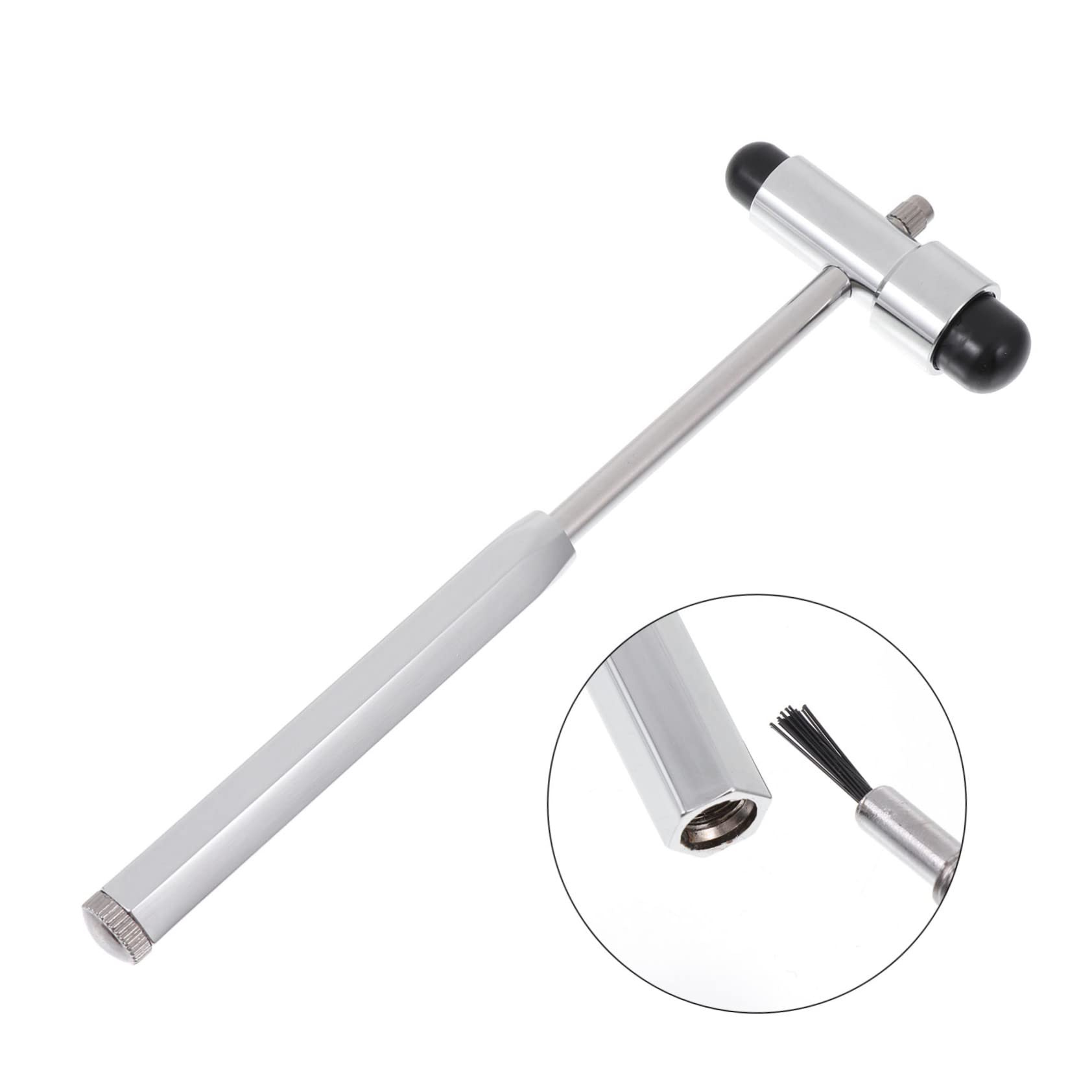 Zerodeko 4 Stck. Reflexhammer aus Multi Funktionaler Neurologischer Hammer für Präzise Reflexuntersuchungen Ergonomisches Design Einfache Handhabung für Medizinische Fachkräfte Studenten