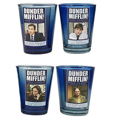 NBCThe Office Dunder Mifflin Shot Glass Set