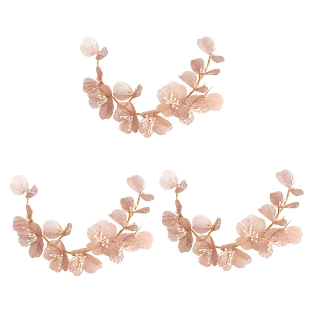 minkissy 3stücke Goldene Perlen Haarband Für Braut Handgemachtes Haaraccessoire Eleganter Kopfschmuck Für Hochzeiten Partys Und Besondere Anlässe Für Um Einen Zauberhaften Look Zu