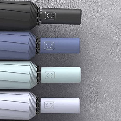 Regenschirme, 1 ück automatisch öffneter Regenschirm, Reiseschirm, 12 Rippen für Auto-Regen im Freien, Beige, Schwarz, Blau, Gelber Regenschirm