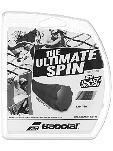 BABOLAT Rpm Blast Rough 12M String - Black/Negro, Size 130