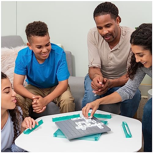 Upwords juego clásico de mesa con fichas apilables miniatura 2