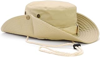 Favuit Sun Hat, Boonie Hat Men Women Bush Hat Wide Brim Outdoor Hat UV Protection Sun Protection Foldable Hiking Hat Fishing Hat Garden Hat Fishing Hat Bush Hats