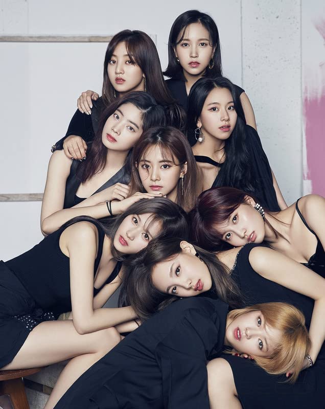 Poster World Twice South Korean Girl Band Matte Finish Paper