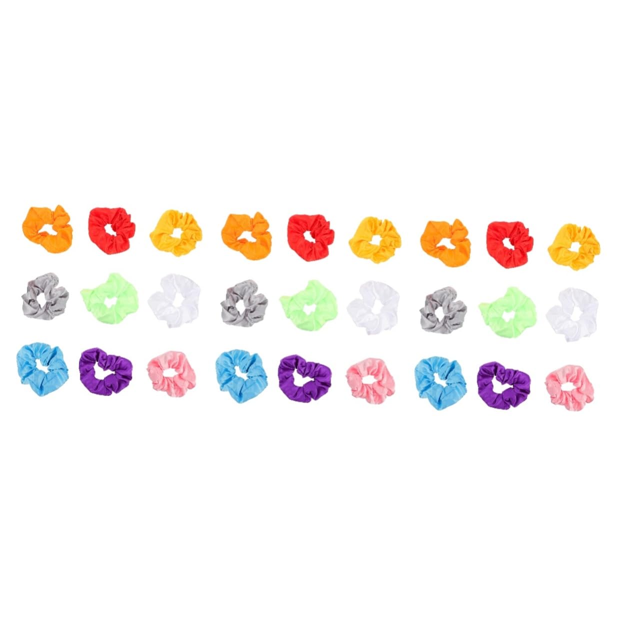 Beavorty 27piezas Led Hair Band Para Fiestas De Halloween Accesorios De Pelo Brillantes Para Niñas Coleteros Elásticos Luminiscentes