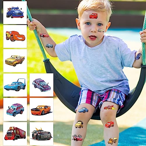 Gifolavy CARS8200 160Pcs Lightning Cars Temporary Tattoos thumb #5