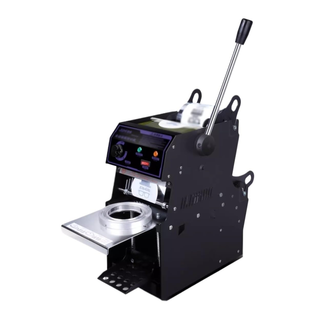Macchina sigillatrice per tazze Macchina sigillatrice per tè al latte Macchina sigillatrice per tazze per bevande al latte di soia completamente automatica Attrezzatura per negozi di tè al latte Mac