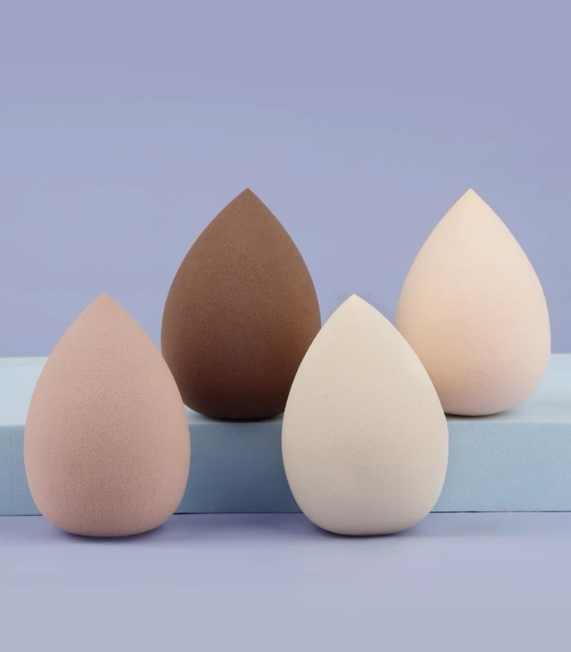 Pack of 4 Oval Makeup Sponges