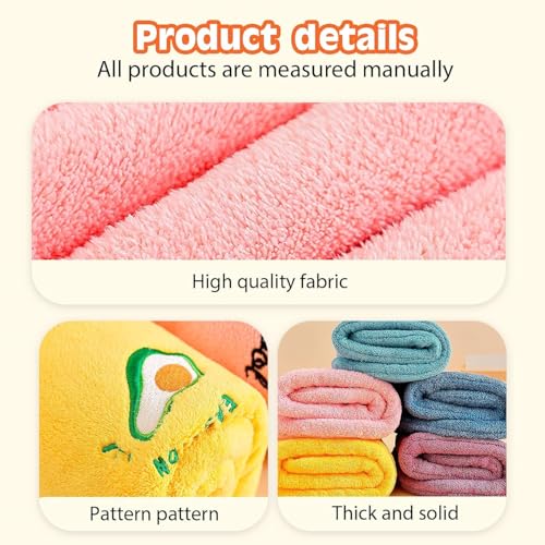 Image of DIVYAM Microfiber Hair Towel Wrap for Women | Quick-Dry Soft Hair Drying Cap with Elastic Loop | Lightweight Magic Head Wrap for Long, Curly & Wet Hair (Blue, Set of 1)