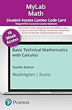 Basic Technical Mathematics with Calculus -- MyLab Math with Pearson eText + Print Combo Access Code
