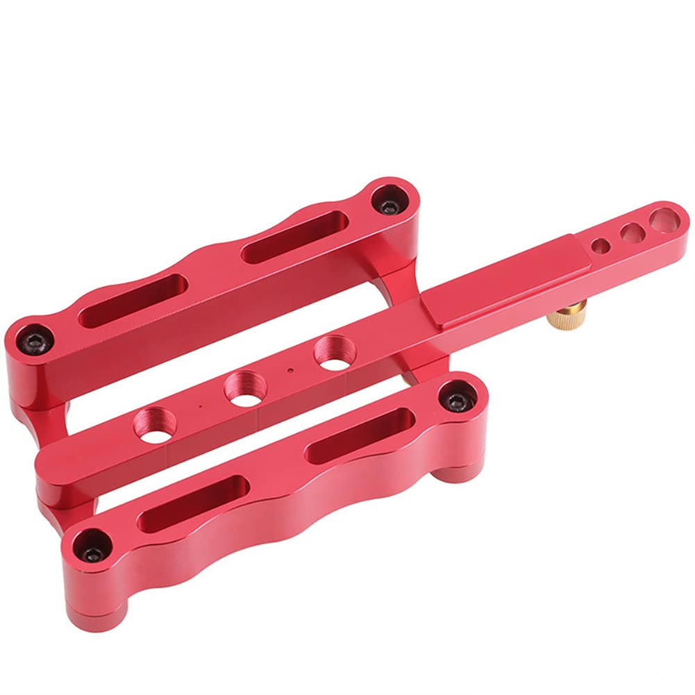 Joywayus Autocentrante Dowelling Jig Legno Tassello Foro Guida Foratura Lavorazione Del Legno Posizionatore Locator Aggiornamento Ondulato Festa Del Padre Regalo