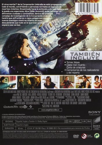 Resident Evil: Venganza [DVD]