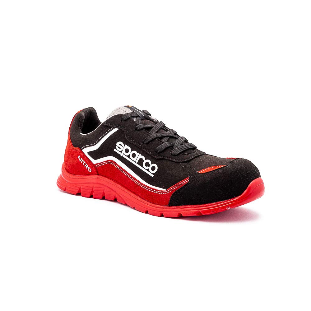 Sparco - Nitro ESD S3L SR FO - Scarpe Antinfortunistiche Running Unisex - Calzature da Lavoro Idrorepellenti - Puntale Composito - Suola Antiscivolo - Traspiranti