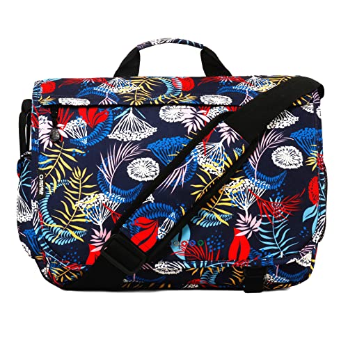Image of J World New York Thomas Laptop Messenger Bag for Women & Men. Kids Computer Bookbag