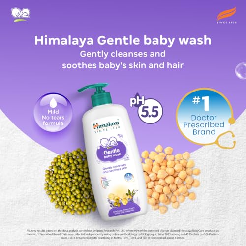 Image of Himalaya Gentle Baby Wash (600ml) (Pack of 4)