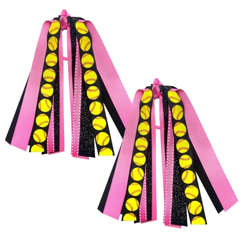 Ftuuo Softball Ponytail Holders