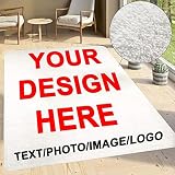 Custom Rugs with Picture Personalized Rug with Logo Non Slip Carpet for Business Office Bedroom Livi