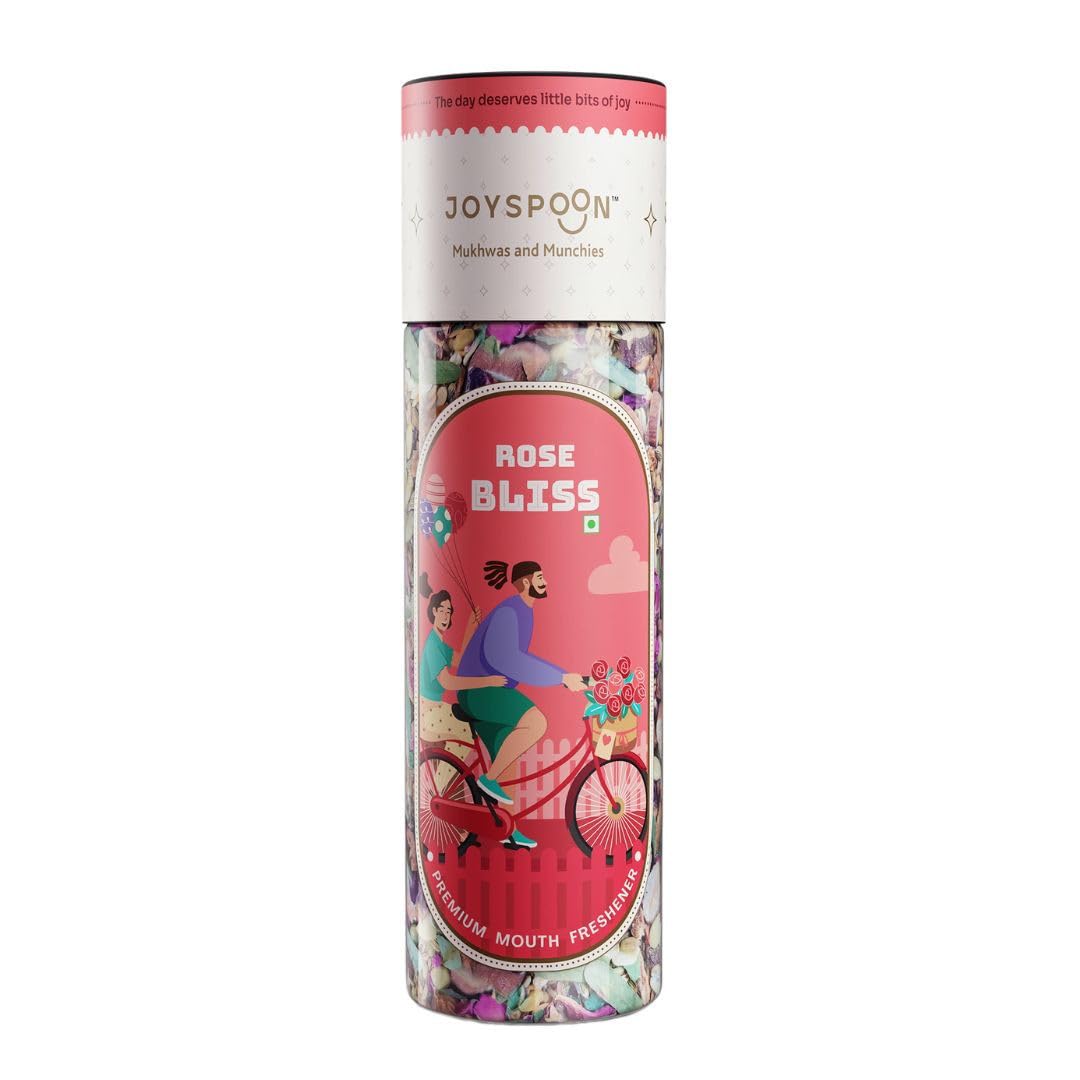 JOYSPOON Mukhwas Mouth Fresheners - 200g | Dry Fruit and Seed Mix Sugar-Free Snacks | Traditional Mouth Freshner | Rose Bliss (B0CLS1WQ9R) Amazon Price History, Amazon Price Tracker