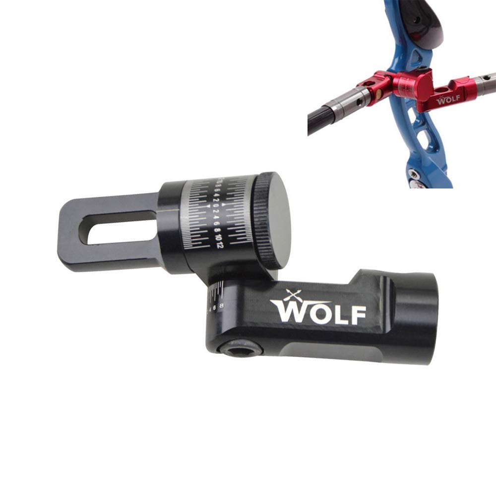 AMEYXGS MILAEM Archery Bow Stabilizer Single Side V-bar Fully Adjustable V-Bar Mount Quick Disconnect Bow Rod Stabilizer