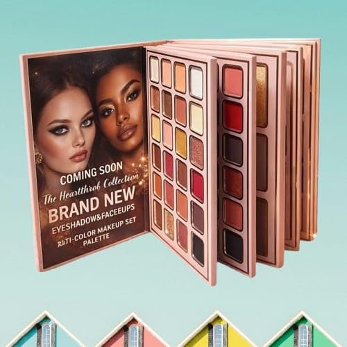 All in One Face Glam 5 in One Makeup Book-image-46