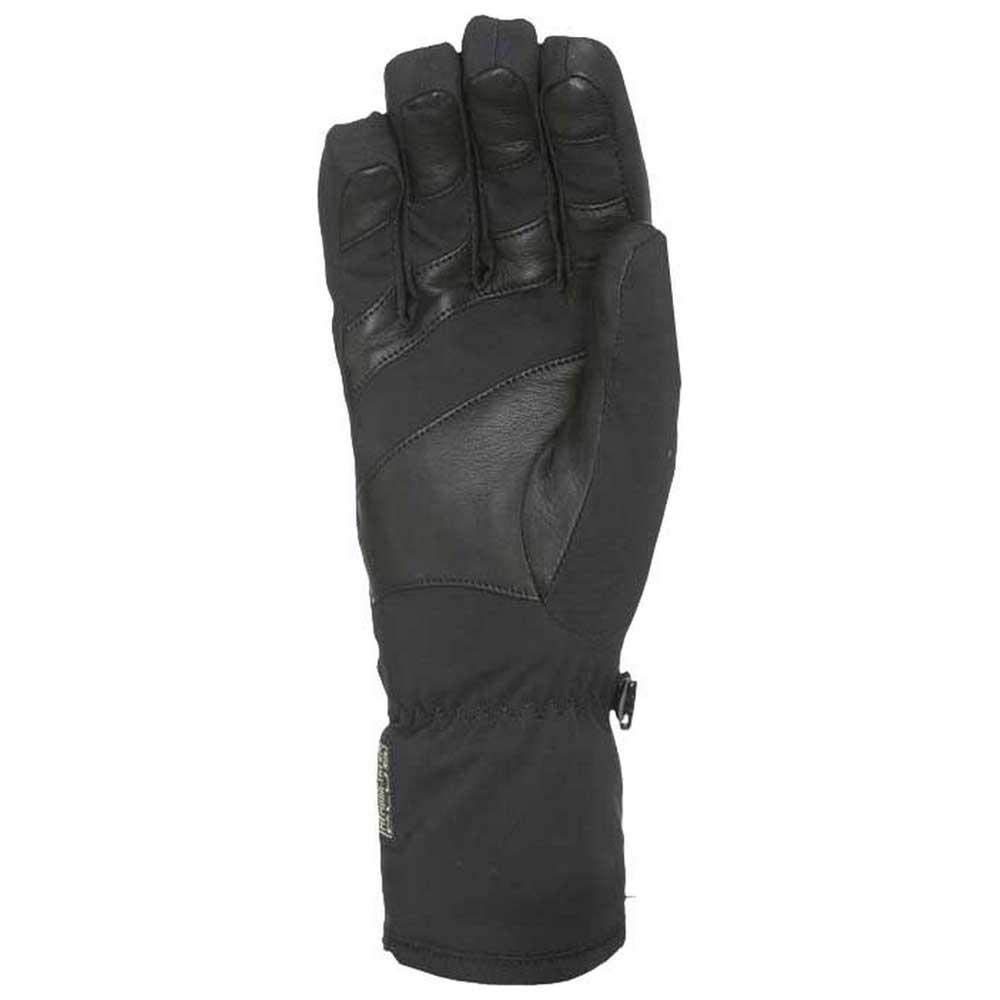 Level Guantes Iris para Mujer, Color Blanco y Negro, 8/M