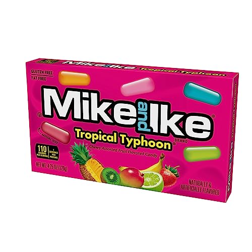 Image of Mike and Ike Candy, Tropical Typhoon, 4.25oz Theater Box, Pack of 12