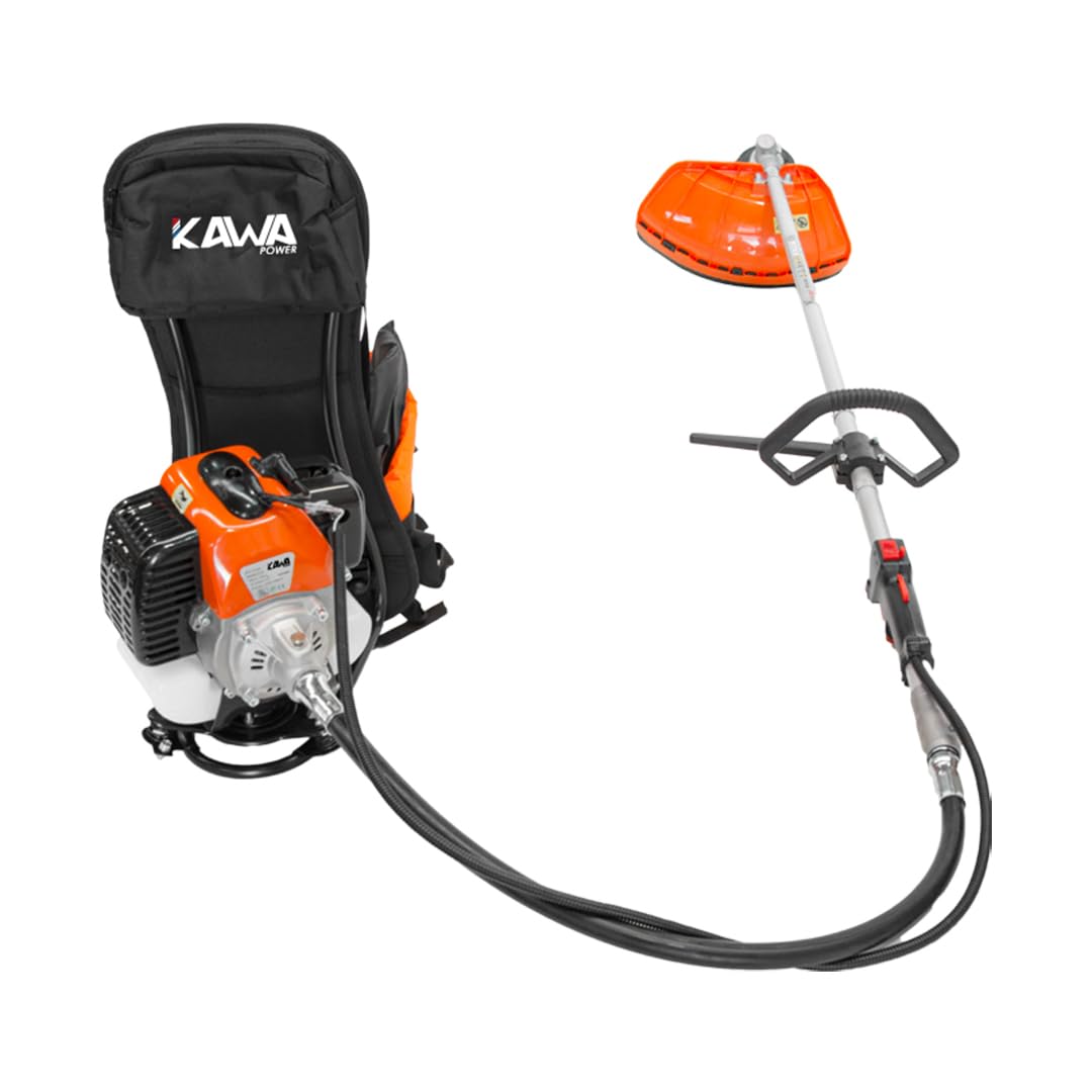 Bricoferr BF043BK Backpack Brushcutter 43cc 2T Petrol Engine 1.25KW