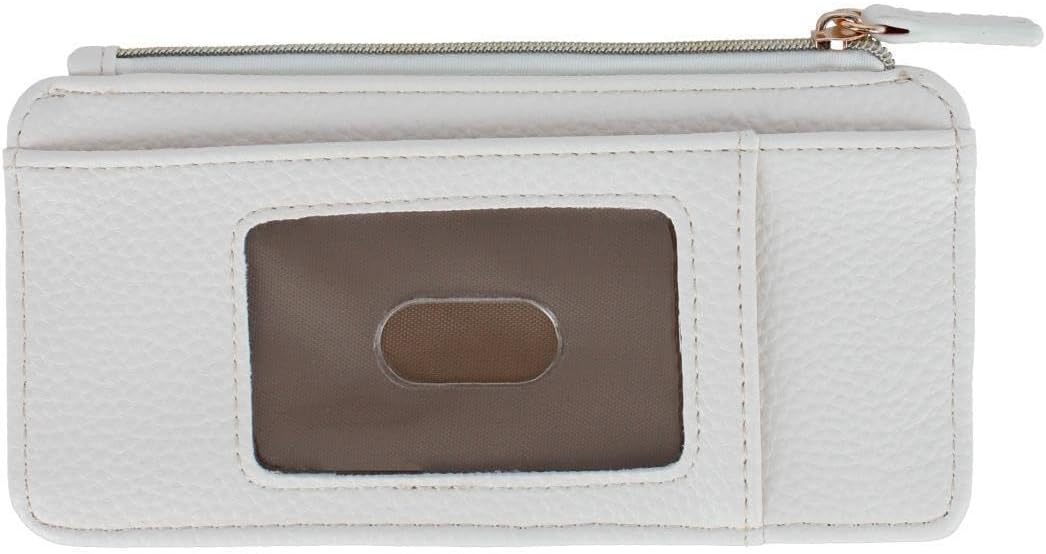 Julia Buxton Vegan Leather Pik-Me-Up® Thin Card Holder Black