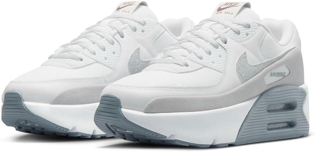 Nike Air Max 90 LV8 W Air Max 90 LV8 White/Gray HQ3456-191 24.0 cm