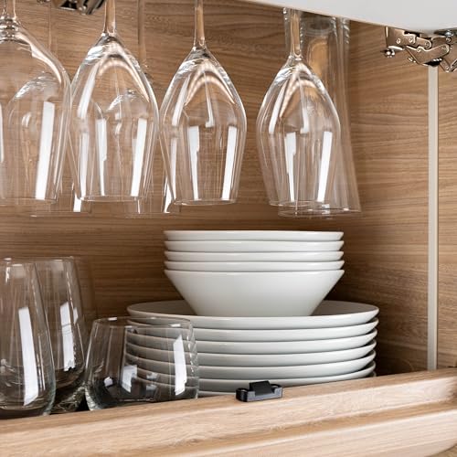 silwy® Non-Slip Magnetic Porcelain Bowls (Set of 2) - Ideal for Camping, Caravaning, and Boating - Stackable Without Rattling by silwy - Image 2