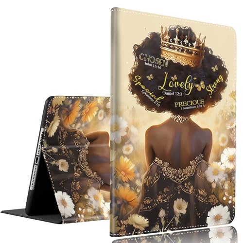 Protection Samsung Galaxy Tab S10 FE+ - Étui motif Afro-Américain de haute qualité