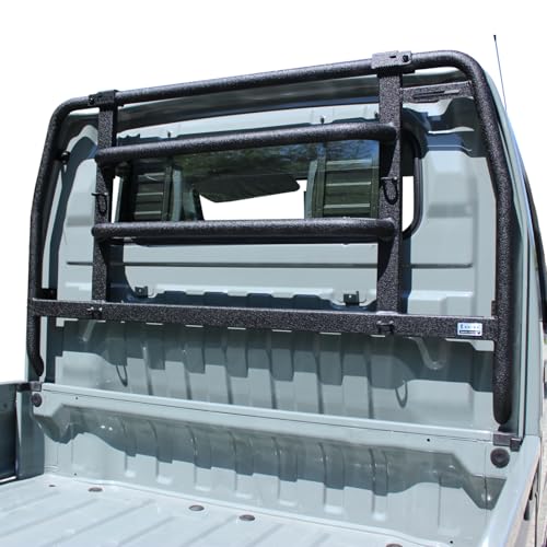 スズキ キャリイ トラック キャリー 軽トラ 標準車 DA16T DA52T 荷台 窓 保護 荷台ガード リアウィンドウガード カスタム パーツ 外装 ブラック SUZUKI CARRY (SUPER CARRY不可)