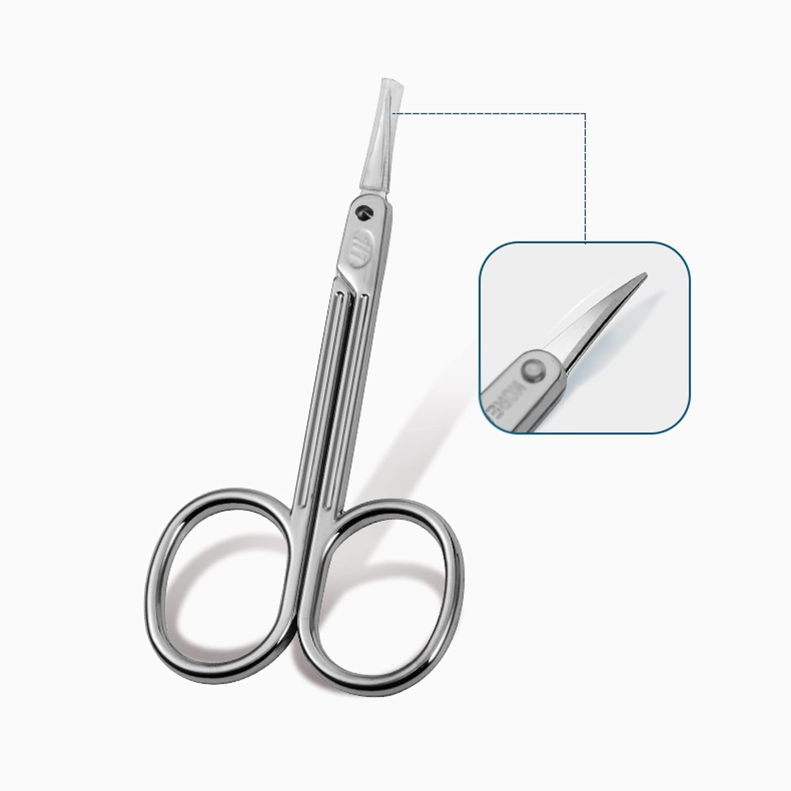Kit de pedicura con cortauñas de 10 Piezas de Acero Inoxidable, Herramienta de manicura con Estuche portátil de Viaje.