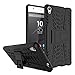 Sony Xperia XA Ultra Case, Nicelin Hard PC Material Cover and Silicone Inner Holder 2 in 1 Stand Case for Sony Xperia XA Ultra - [NOT for Xperia XA/Xperia X ] (Black)
