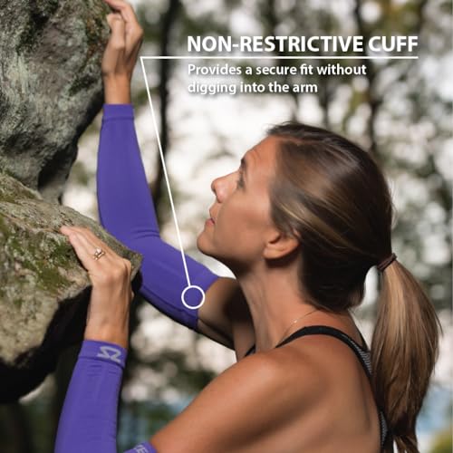 Zensah Compression Arm Sleeves - Made in USA, Thermal Arm Warmers for Cycling and Running with UV Sun Protection4