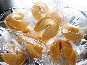 50 Custom Fortune Cookies - Individually Wrapped - Use Your Own Messages - (50 Cookies)