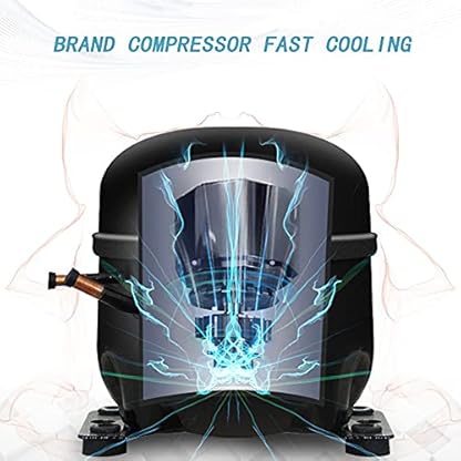 FAXIOAWA 16L/H Softeismaschine, 1000W Eismaschine, Eismaschine mit Härtegradeinstellung – Bild 5