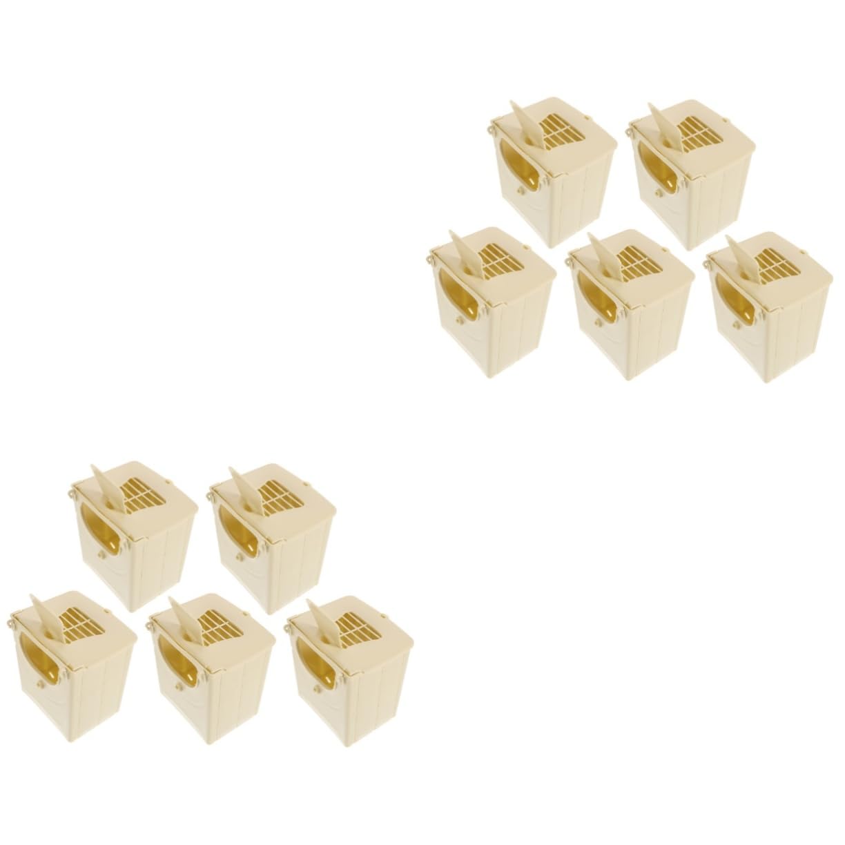 Kisangel 10 Uds Nidos De Pájaros para Interior Y para Pájaros Nido De Plástico para Dormir Nido De Gorriones