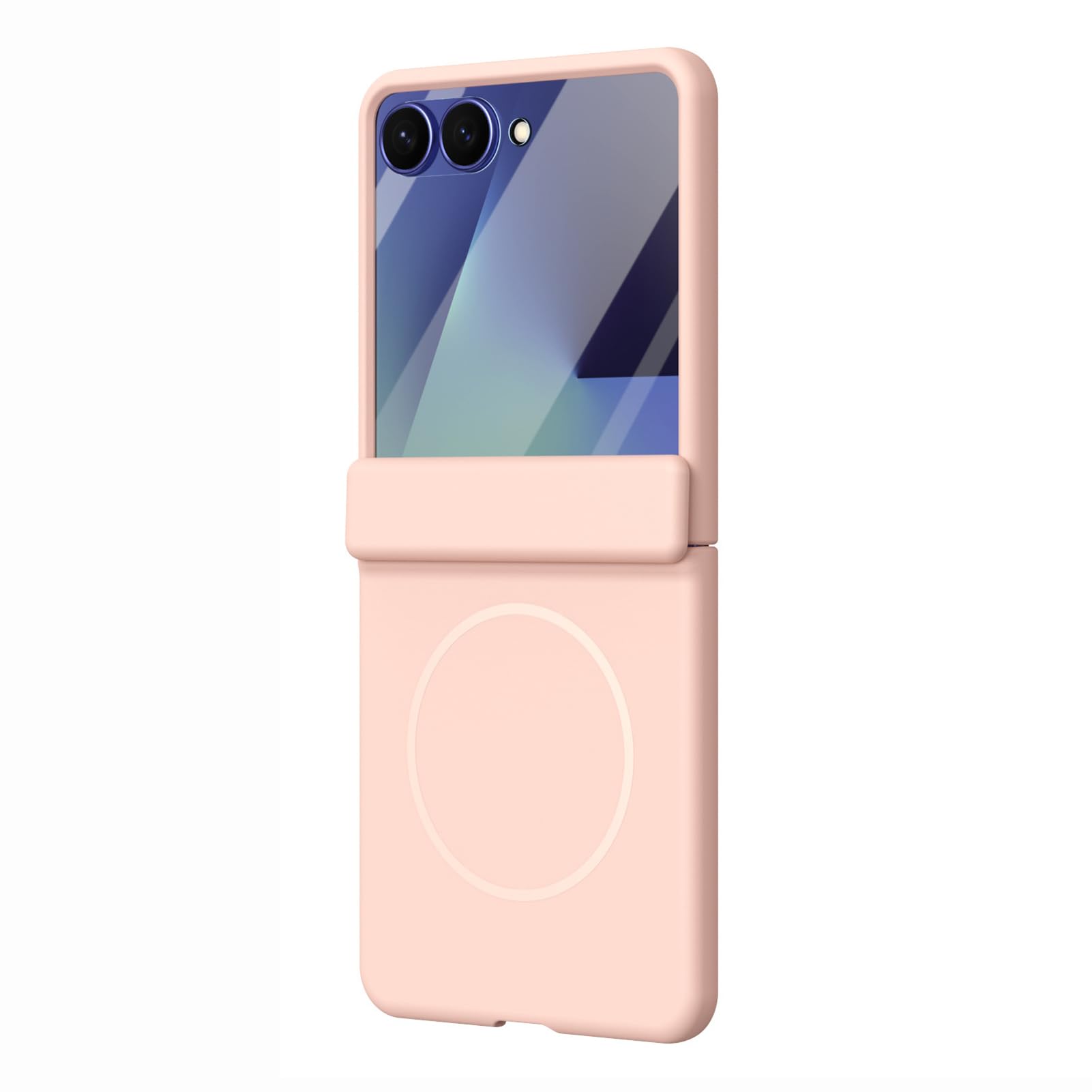 Coque Samsung Galaxy Z Flip 8 rose protecteur d'écran pour le quotidien