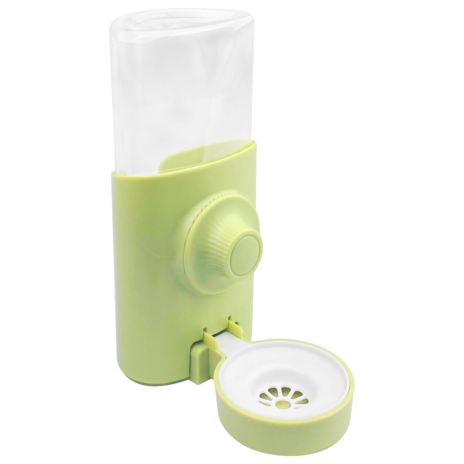 Lixiluxia Bebedero Conejo para Jaula 600ml, Botella Agua Conejos, Botellas de Conejo Colgantes Sin Gote, Comedero Automáticos, Comederos para Animales Hamster, Cobaya, Chinchillas, Erizos (Verde)