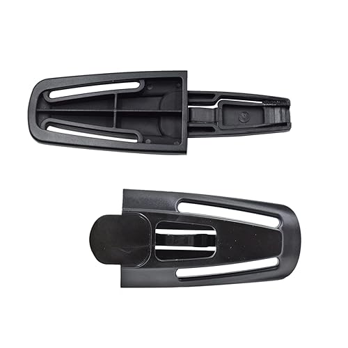 Miniatura 3 de Clip universal negro del arnés del pecho del asiento del niño y del cinturón de seguridad del asiento del bebé clip hebilla universal reemplazo para