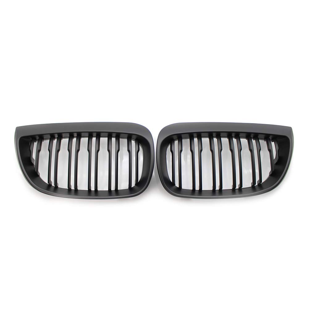 Calandre voiture double lamelles pour remplacer une grille usée E87 - 7