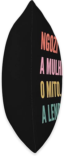 Miniatura 2 de Funny Portuguese First Name Design - Ngozi Throw Pillow