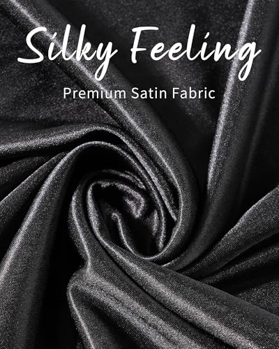 Sofier Satin Shawl Wraps for Women Evening Dresses Wedding Bridal Party Silky Scarf Formal Cover Up Bridesmaid Gifts3