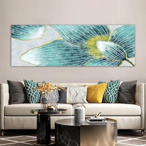 Affiches de fleurs sur toile 70x140 cm tableau abstrait pour salon